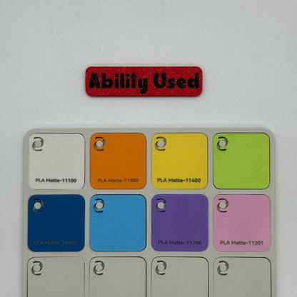 6PK - Ability Used Token for TCG