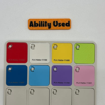 6PK - Ability Used Token for TCG