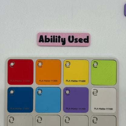 6PK - Ability Used Token for TCG