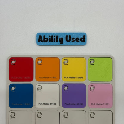 6PK - Ability Used Token for TCG