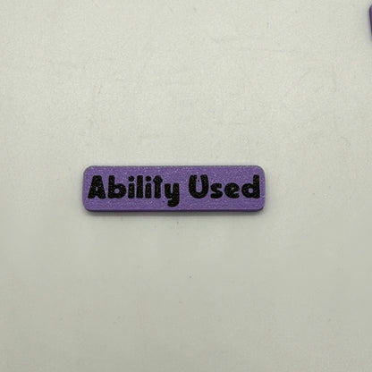 6PK - Ability Used Token for TCG