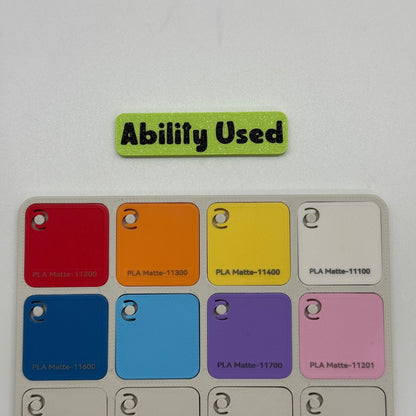 6PK - Ability Used Token for TCG