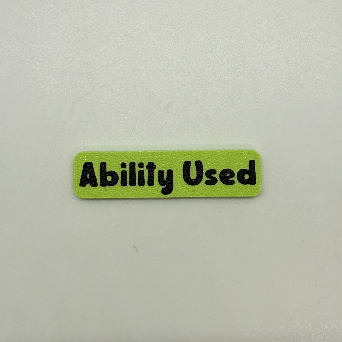 6PK - Ability Used Token for TCG