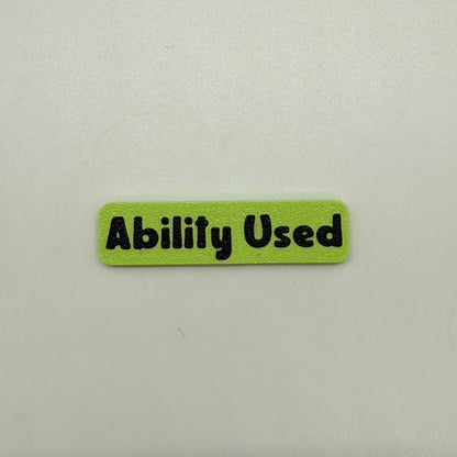 6PK - Ability Used Token for TCG