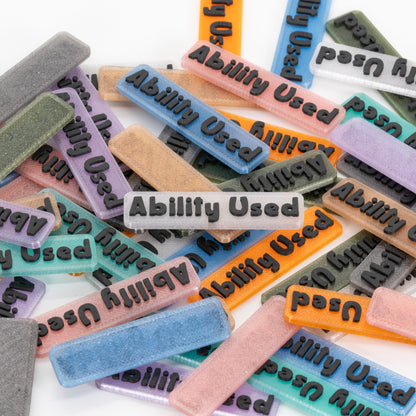 6PK - Translucent Ability Used Token for TCG